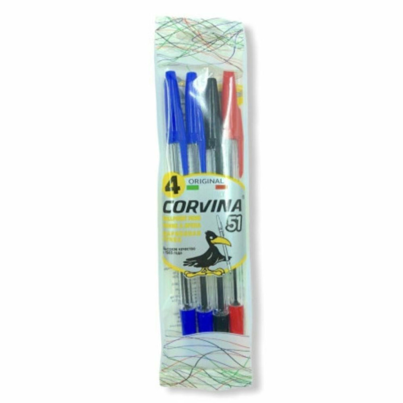 Carioca Corniva 51 σετ 4 στυλό διαρκείας