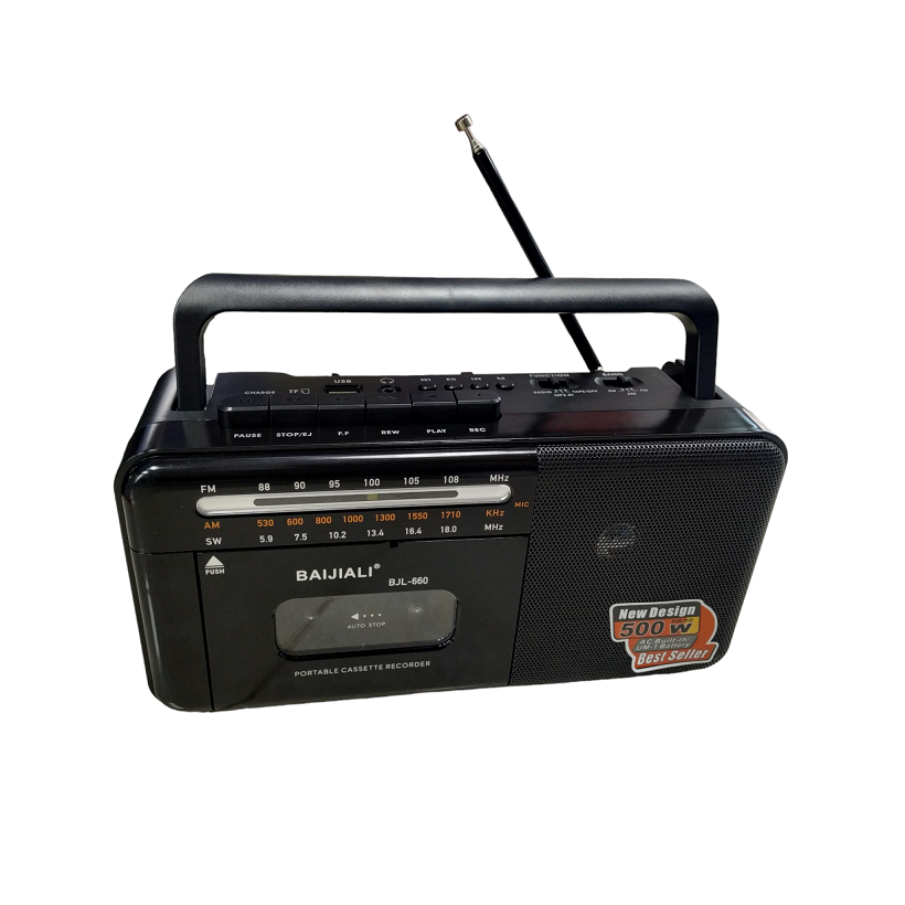 Ραδιόφωνο - Κασετόφωνο - BJL660 - 306603 - Black