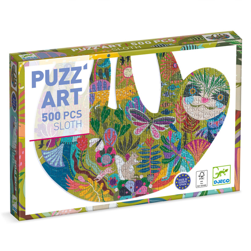 Djeco παζλ Art 500 τεμ. "Βραδύποδας"