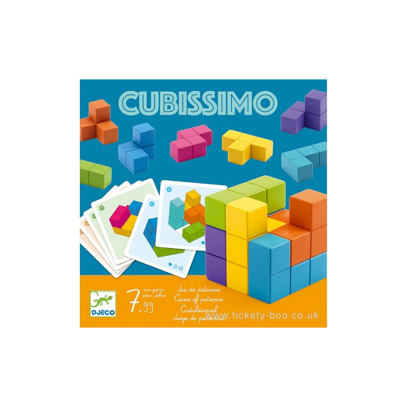 Djeco επιτραπέζιο παιχνίδι λογικής "Cubissimo"