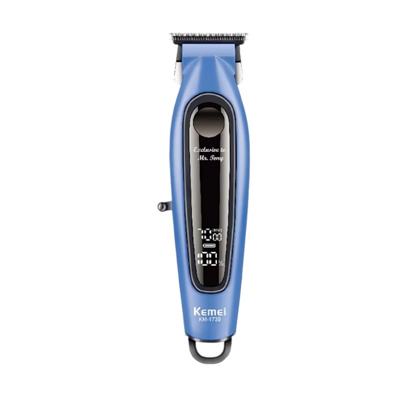 Κουρευτική μηχανή - KM-1739 - Kemei - Blue