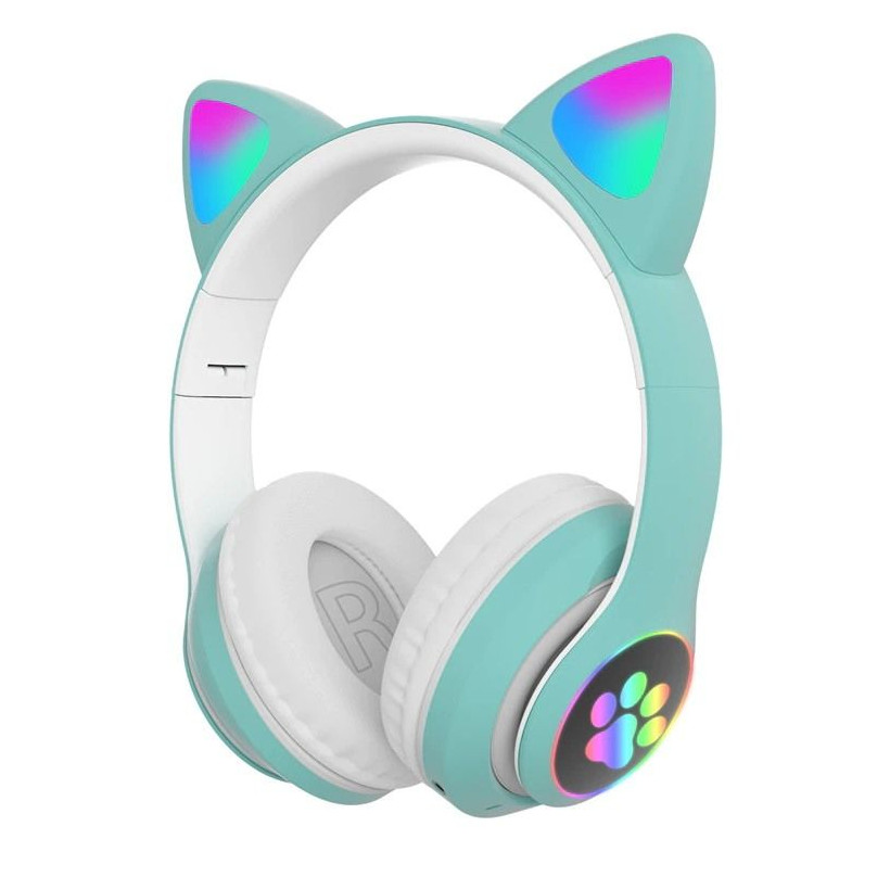 Ασύρματα ακουστικά - Cat Headphones - ST23M - 323230 - Green