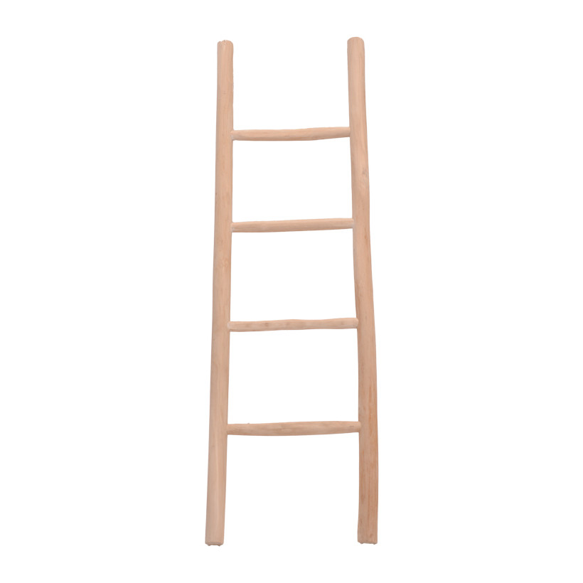 Σκάλα Morjeve  teak ξύλο σε φυσική απόχρωση 45x6x150εκ