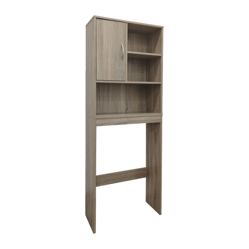 Έπιπλο μπάνιου Tazien  σε sonoma απόχρωση 60x24x168.5εκ