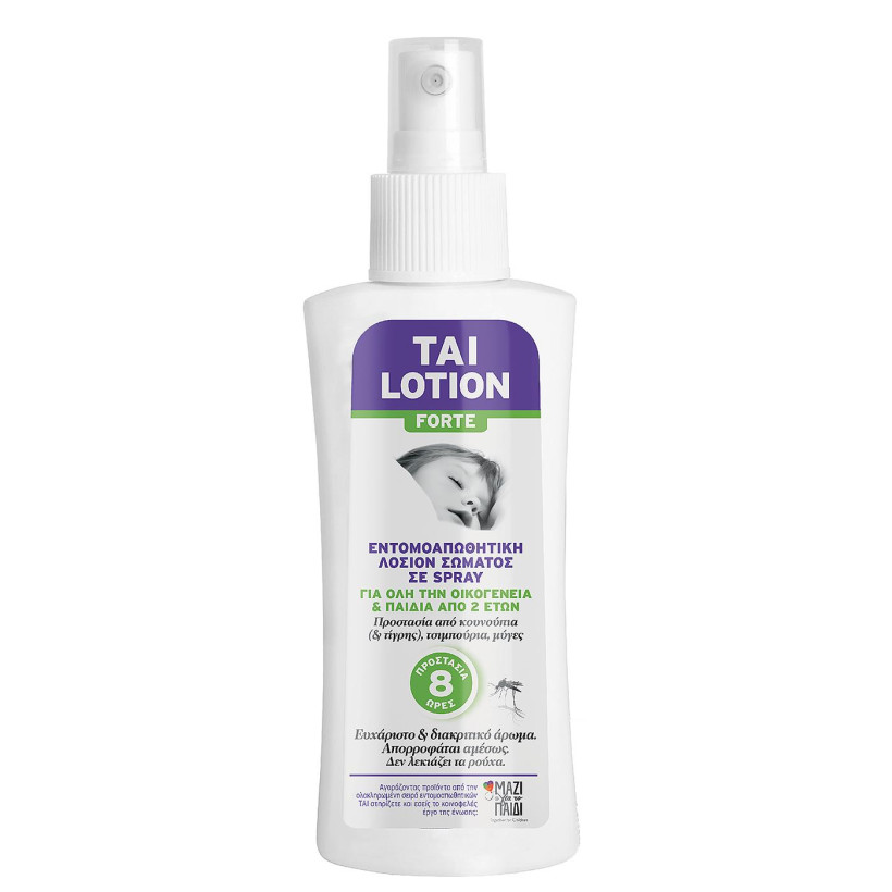 Εντομοαπωθητικό Spray Σώματος Vegan TAI Lotion Family 100ml Tai - 12 ΤΕΜ 42-2271