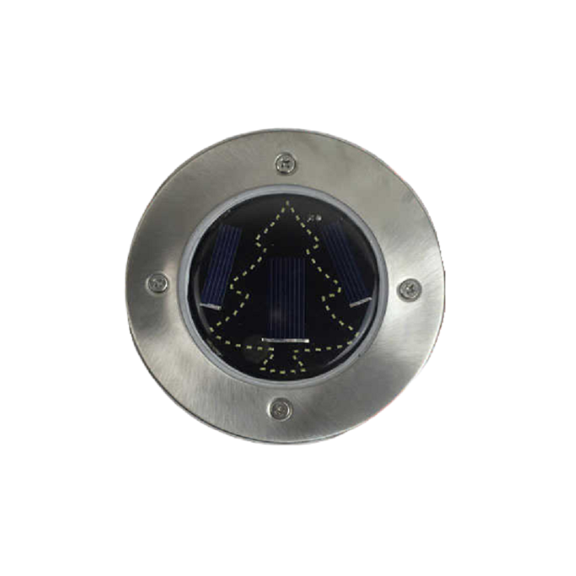 Ηλιακό φωτιστικό κήπου LED με σχέδιο - Καρφωτό - 4pcs - Green - 431091