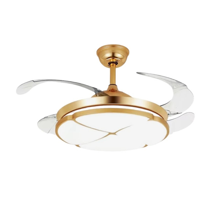 Ανεμιστήρας οροφής & φωτιστικό - DS-6604 - 96W - 431620 - Gold