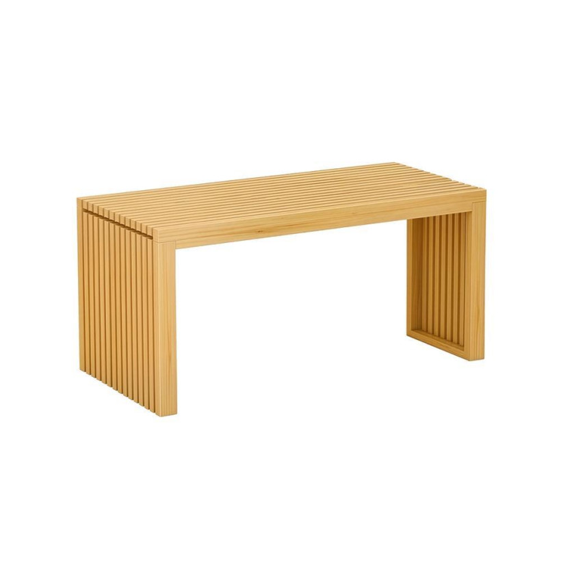 Παγκάκι Nextdeco μπαμπού φυσικό Υ43x90x33εκ.