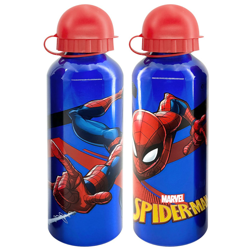 Παγούρι Αλουμινίου Spiderman 21x6,5cm   500ml Spiderman 4020-5196 50-2309