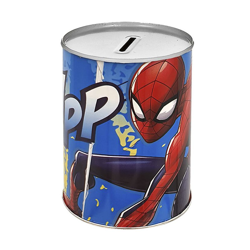 Κουμπαράς Μεταλλικός Spiderman 11x8cm Spiderman 8435333896204 50-2362