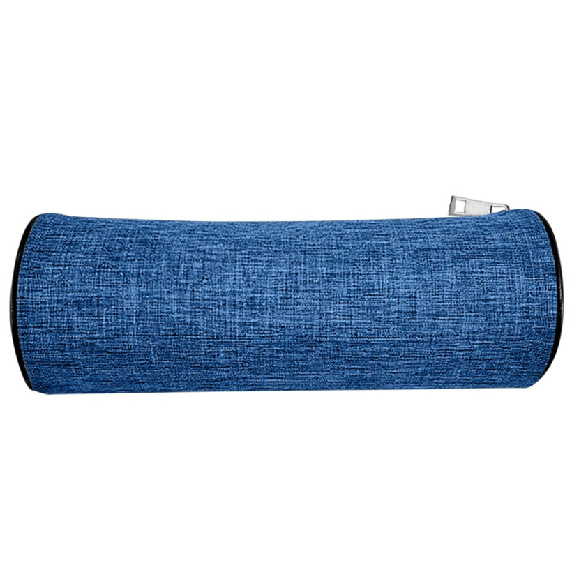 Κασετίνα Βαρελάκι Μπλε Πετρόλ 22x8cm JustNote 703607 - 6 ΤΕΜ 50-3587