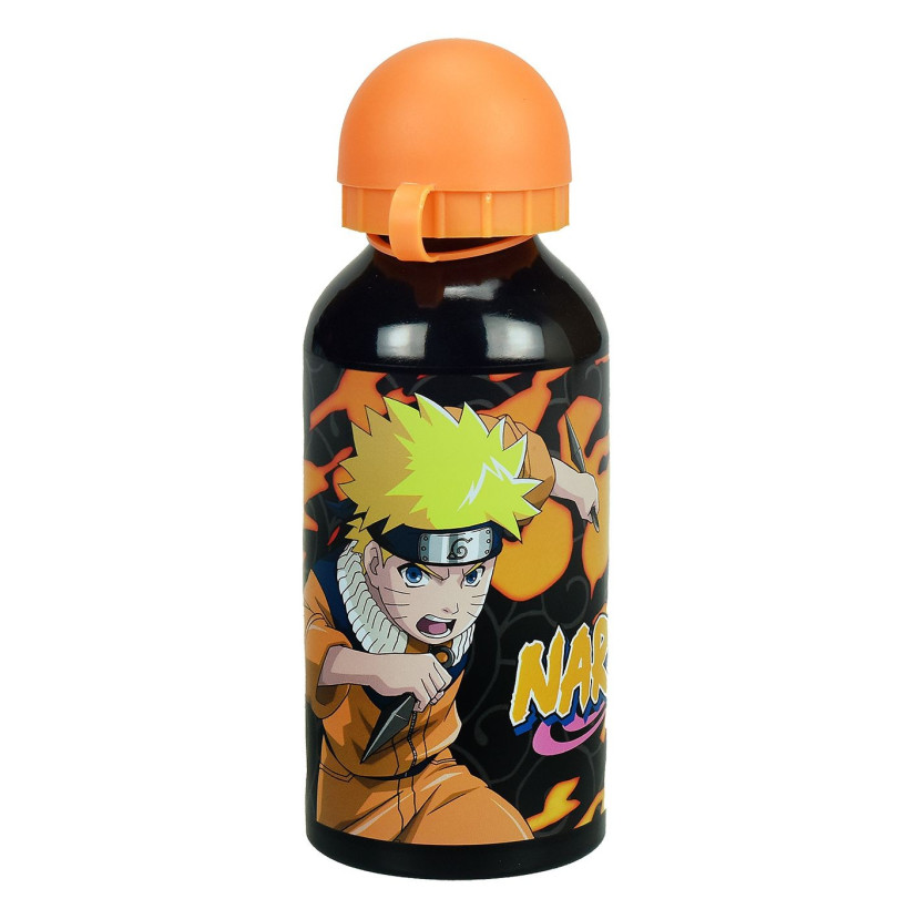Παγούρι Αλουμινίου Naruto Fire 400ml 17x6,5cm 400ml Gim 575-42229 50-3663