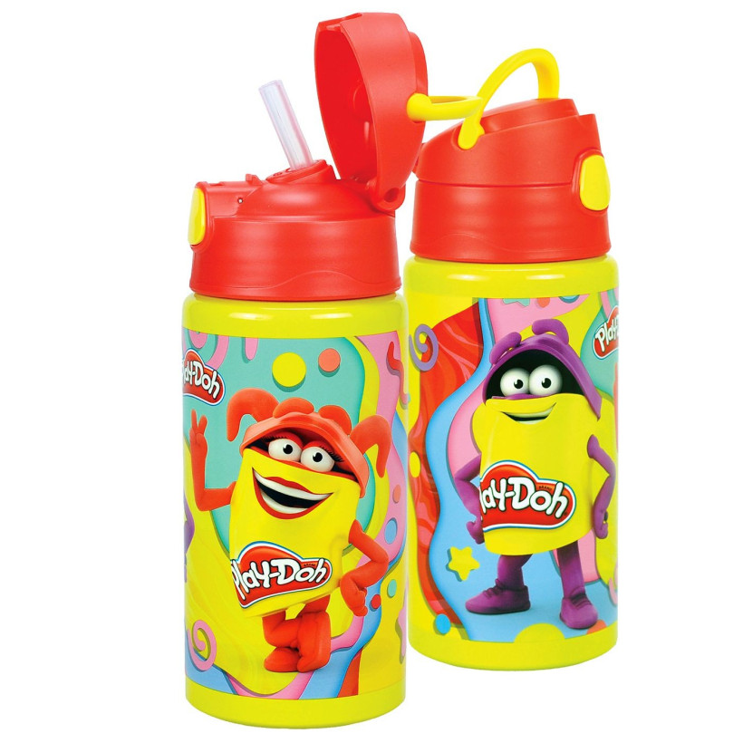 Παγούρι Αλουμινίου Play- doh 500ml 19x7cm 500ml Gim 556-00248 50-3666