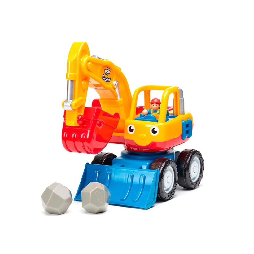 WOW Toys Φαγάνα με μηχανισμό Push & Go και φιγούρα