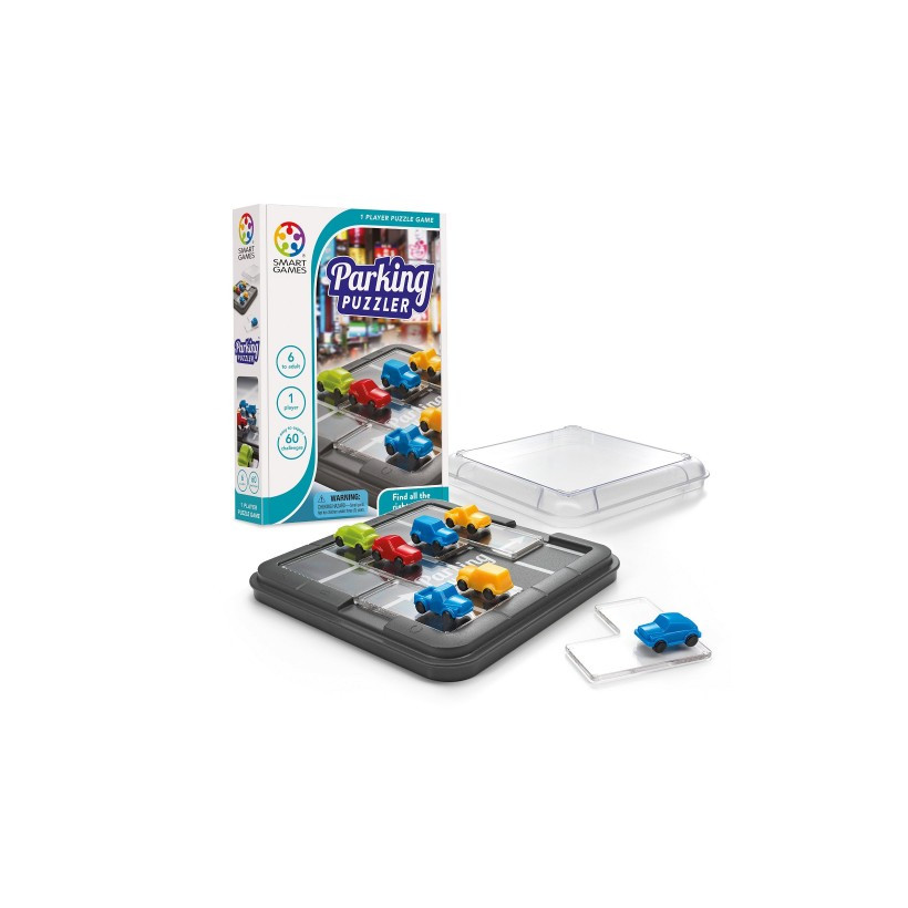 Smartgames επιτραπέζιο Πάρκινγκ Αυτοκινήτων (60 challenges)