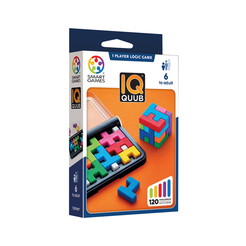 Smartgames επιτραπέζιο IQ Quub (120 challenges)