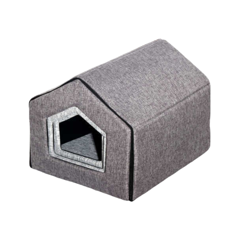 Σπίτι-κρεβάτι κατοικιδίου - 3pcs - 550917 - Grey