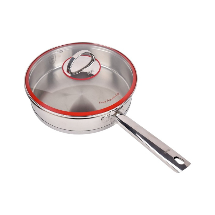 Τηγάνι ανοξείδωτο με καπάκι - 4.0L - CS003-C28 - DSP - 561352