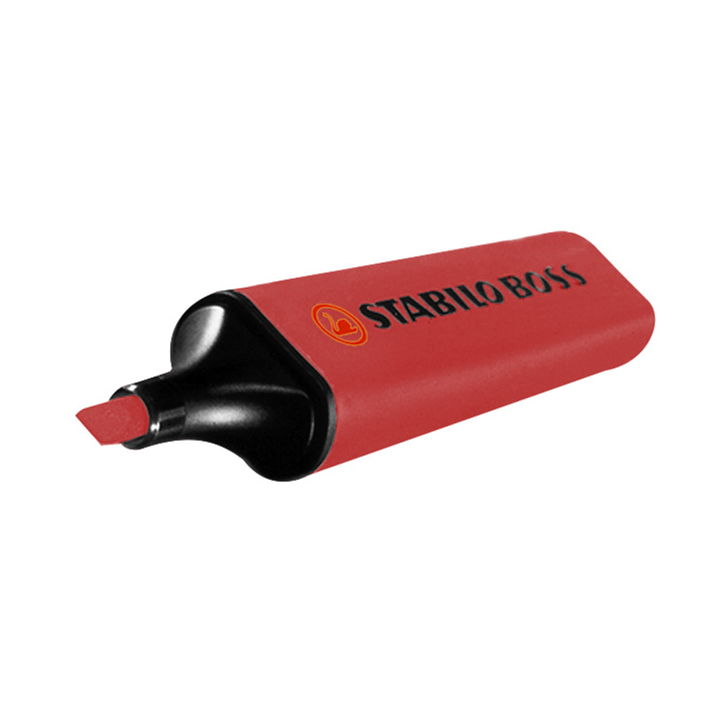 Μαρκαδόρος Υπογραμμίσεως Stabilo Boss Original 5mm  Stabilo 70/24 ΚΟΚΚΙΝΟ - 10 ΤΕΜ 60-12-RED