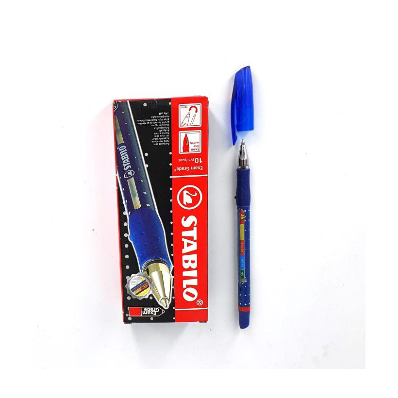 Στυλό Stabilo Exam Grade Ballpoint 0.45mm  Stabilo 588/41 EXAM BLUE - 10 ΤΕΜ 60-750