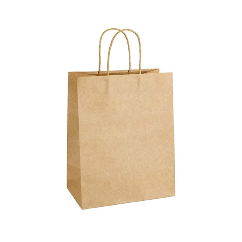 Next χάρτινη τσάντα eco craft με στριφτό χερούλι Υ48x45x17εκ. - 50 ΤΕΜ