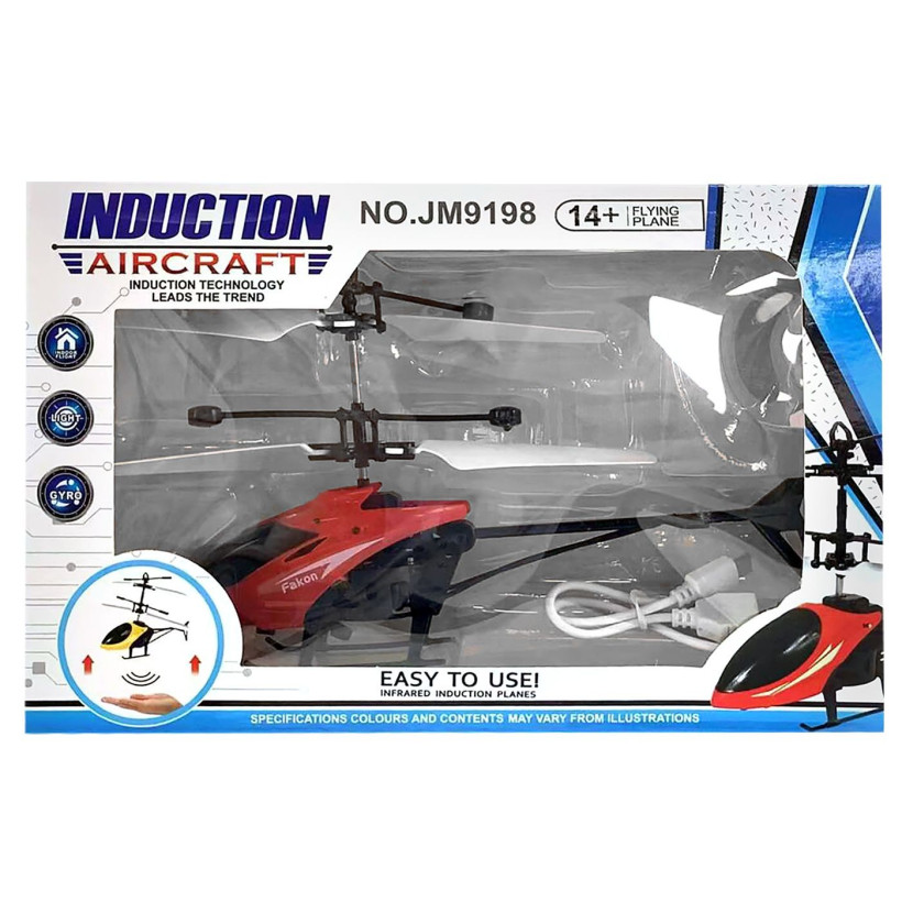 Ιπτάμενο Ελικόπτερο με φως & usb 22x14,5x5cm ToyMarkt 88895 68-875