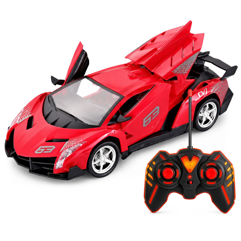 Τηλεκατευθυνόμενο Sport car με Φώτα 33,5x18x12,5cm ToyMarkt 88917 68-897