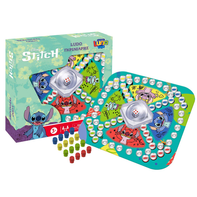 Επιτραπέζιο Παιχνίδι pop up Γκρινιάρης Stitch 27x27x5cm Stitch 000565147 69-1906