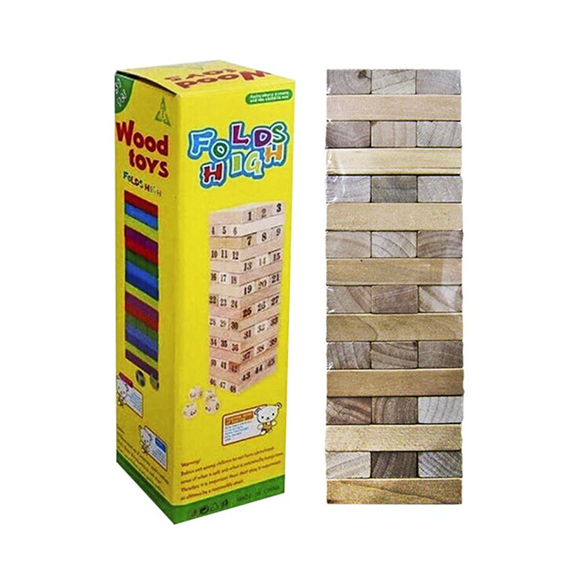 Επιτραπέζιο Πύργος με Τουβλάκια 23,5x7,5x7,5cm ToyMarkt 89348 69-328