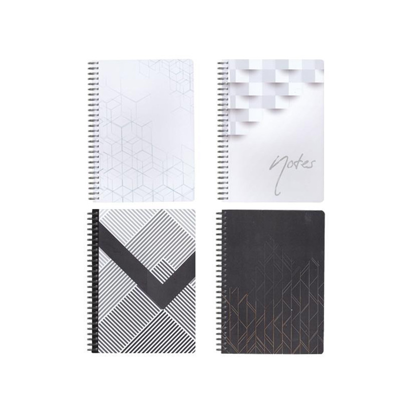 Next fine lines τετράδιο σπιράλ 21x29εκ. 3θεμ., 105φ. - 10 ΤΕΜ