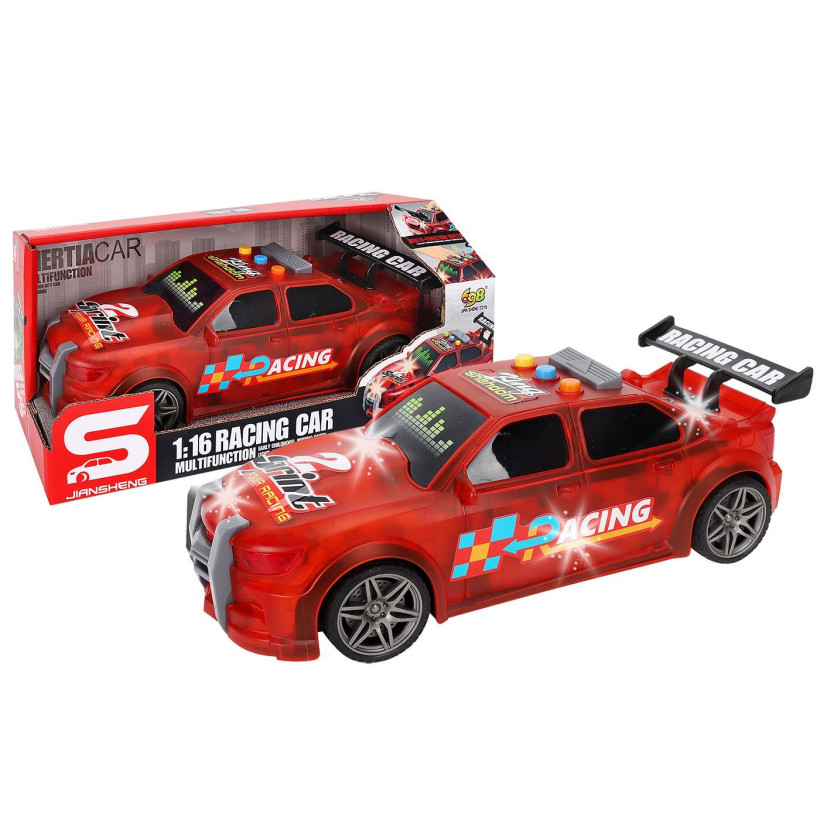 Αυτοκίνητο Friction Racing car With Light+sound 28x13x12cm ToyMarkt 902381 70-2361