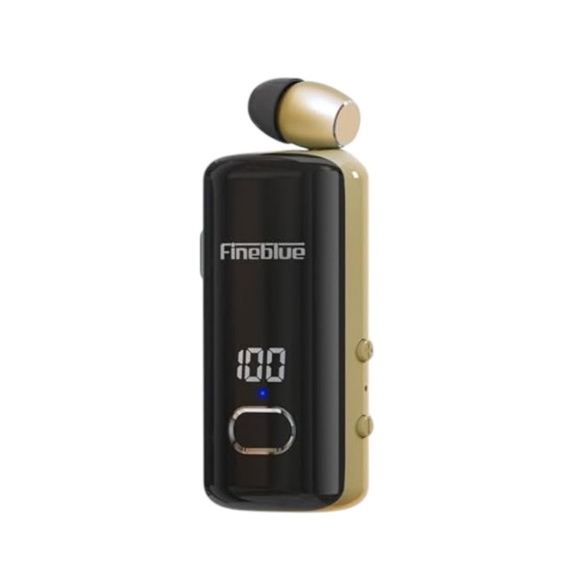 Ασύρματο ακουστικό Bluetooth - F580 - Fineblue - 700079 - Gold