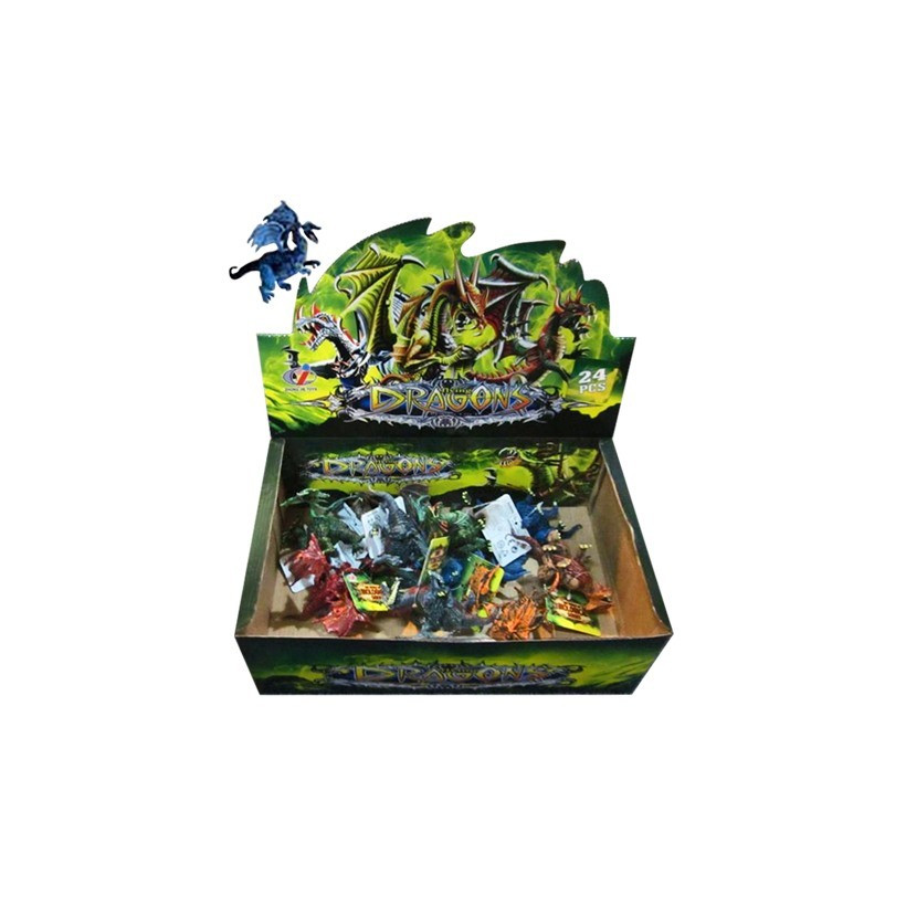 Δράκος 13cm ToyMarkt 911057 - 24 ΤΕΜ 71-1037
