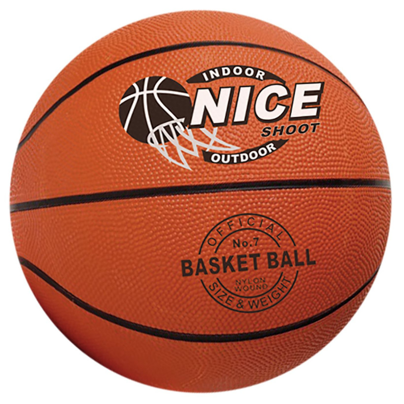 Μπάλλα Μπάσκετ Πορτοκαλί No7 (~24-24,8cm), ~520 gr ToyMarkt 9145 71-25