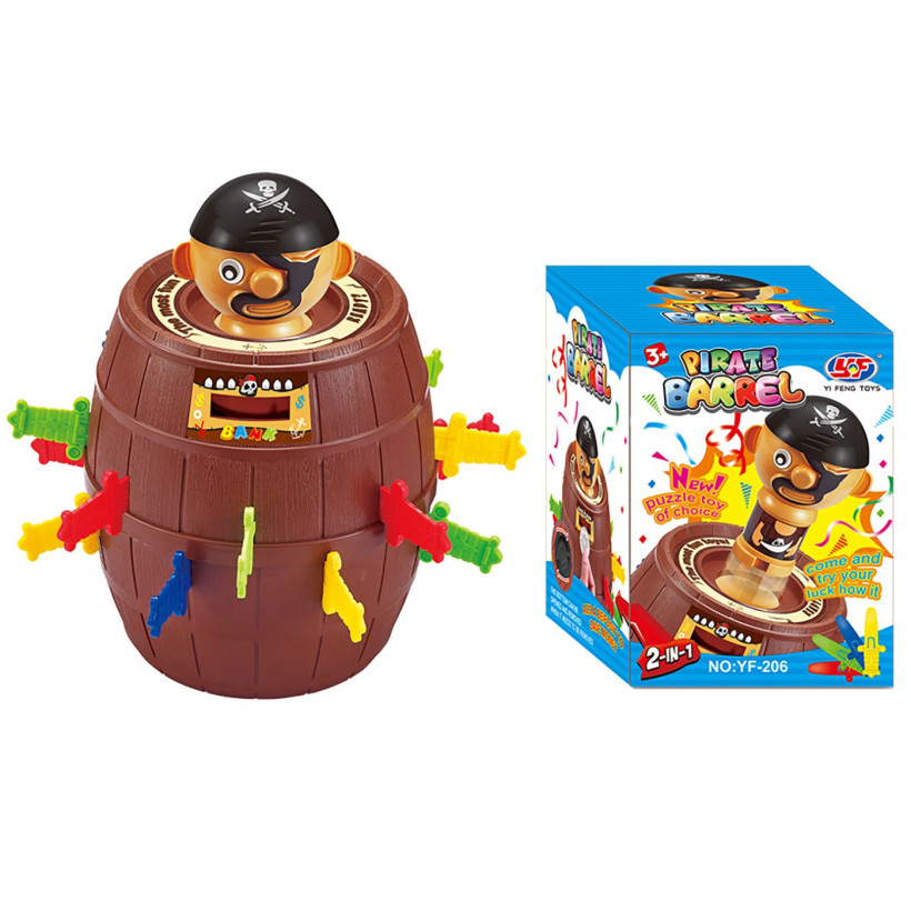 Πειρατής-Βαρέλι με Σπαθιά-Κουμπαράς 19x14x14cm ToyMarkt 913108 71-3088