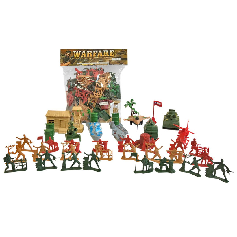 Στρατιωτάκια σε Σακουλάκι Warfare 28x25x7cm ToyMarkt 913255 71-3235