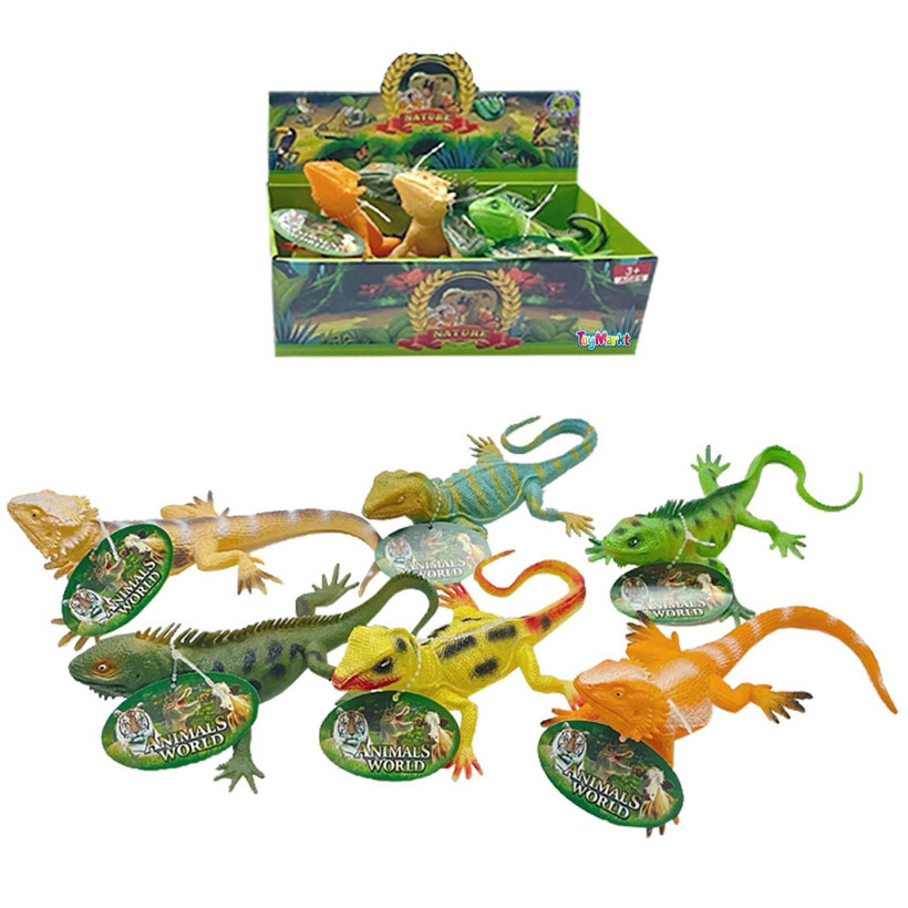 Ερπετά Κουτί 6 Τεμαχίων 26x16x8cm ToyMarkt 913417 71-3397