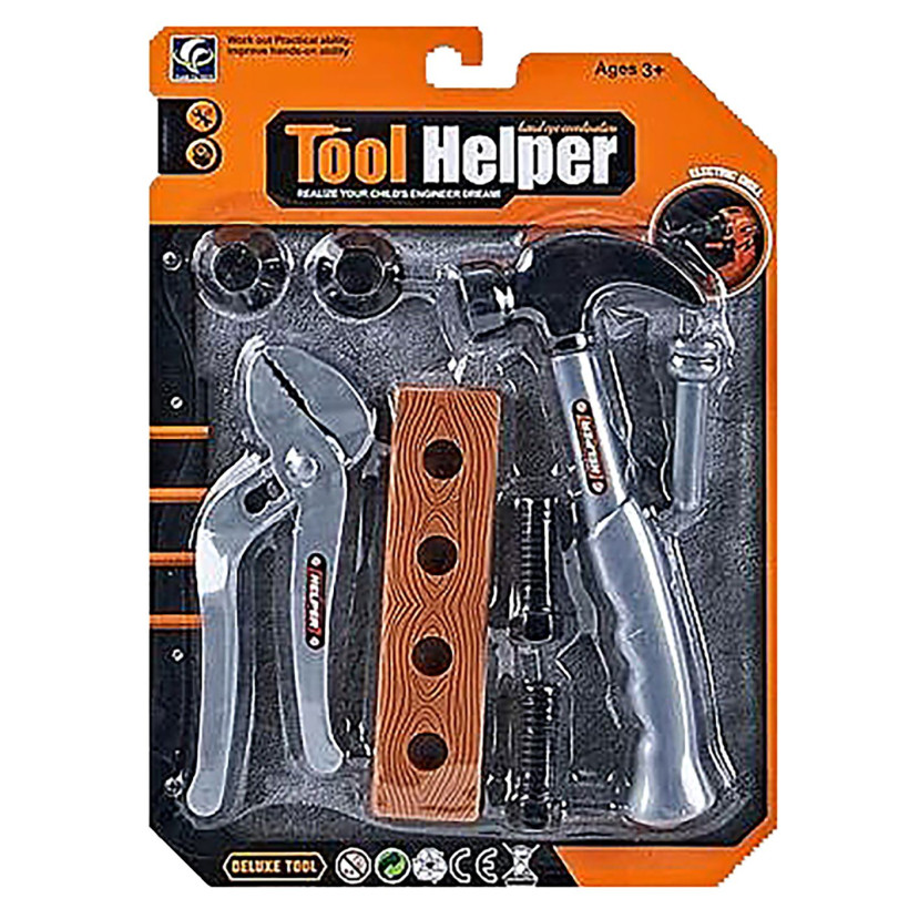 Εργαλεία 8 τεμ Μικρή Καρτέλα 32x23cm ToyMarkt 913452 71-3432