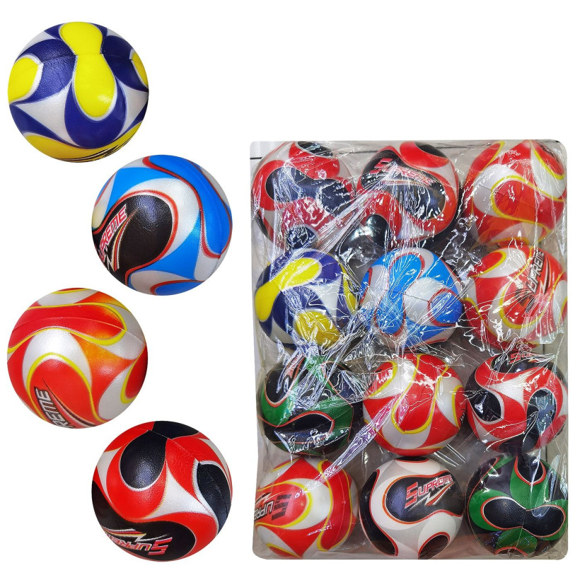 Μπαλάκι Καουτσούκ Ποδοσφαιρικό Σχέδιο ø6,5cm ToyMarkt 913580 - 12 ΤΕΜ 71-3560