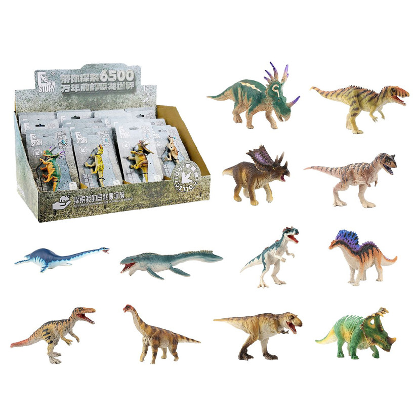 Δεινόσαυροι 12 Σχέδια 47x30x24cm ToyMarkt 913630 71-3610