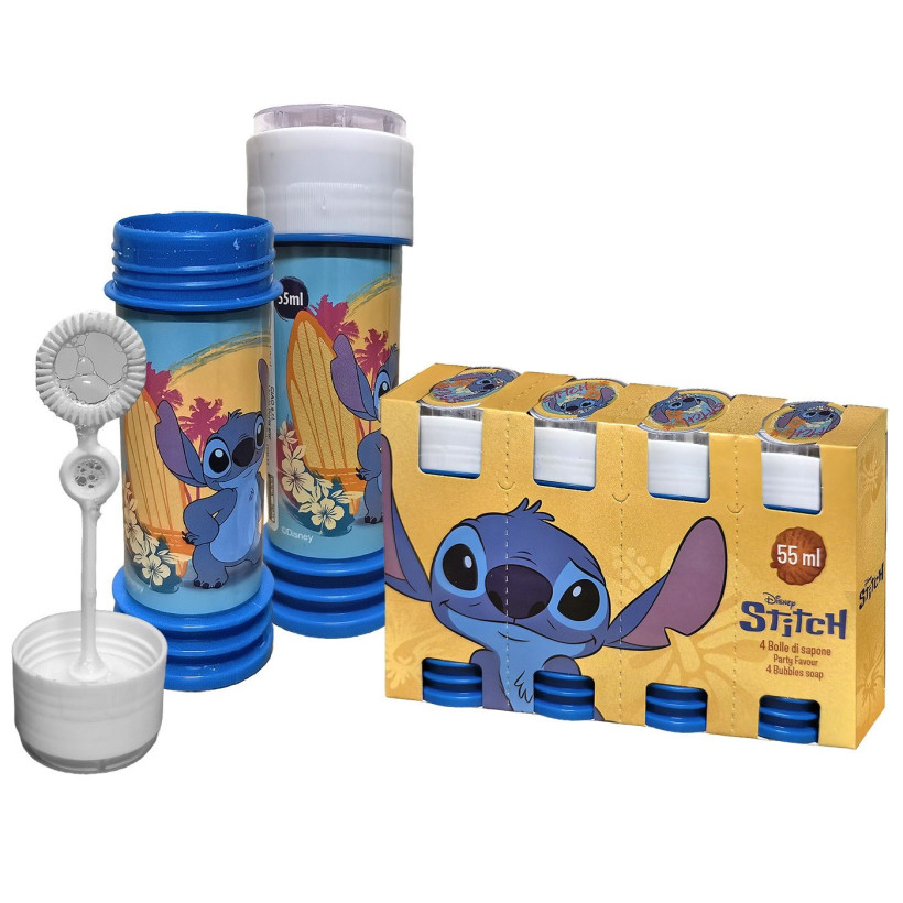 Σαπουνόφουσκες Stitch σετ 4 τεμ 55ml Stitch 71-3645