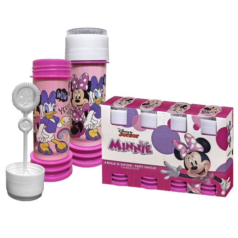 Σαπουνόφουσκες Minnie σετ 4 τεμ 55ml Disney 71-3647