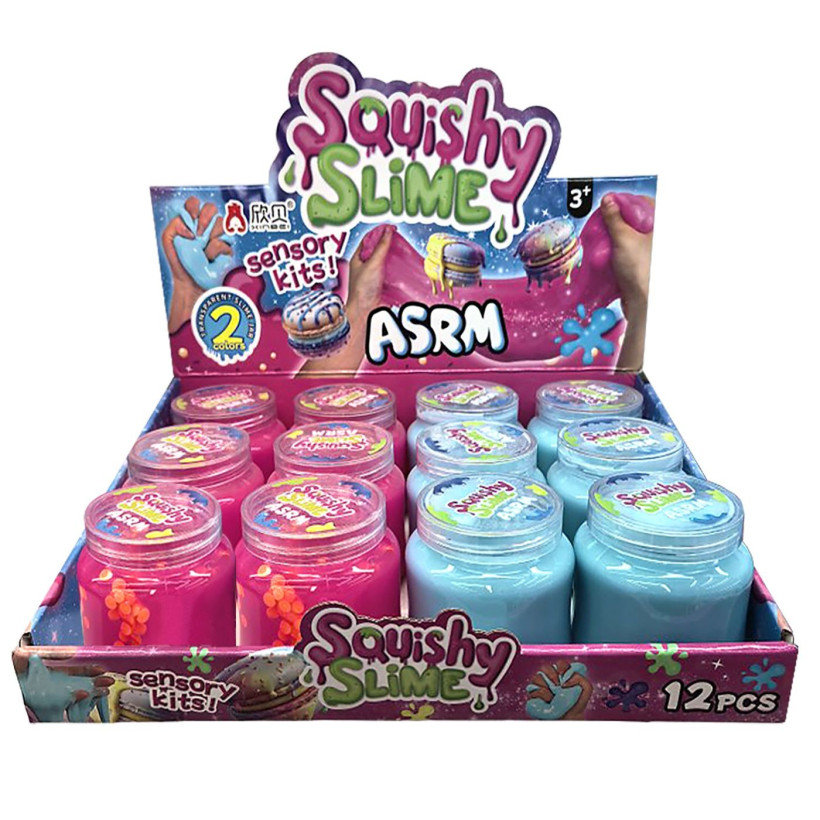 Χλαπάτσα Γλειώδης Μάζα Squishy Slime 340g net ToyMarkt 913712 - 12 ΤΕΜ 71-3692