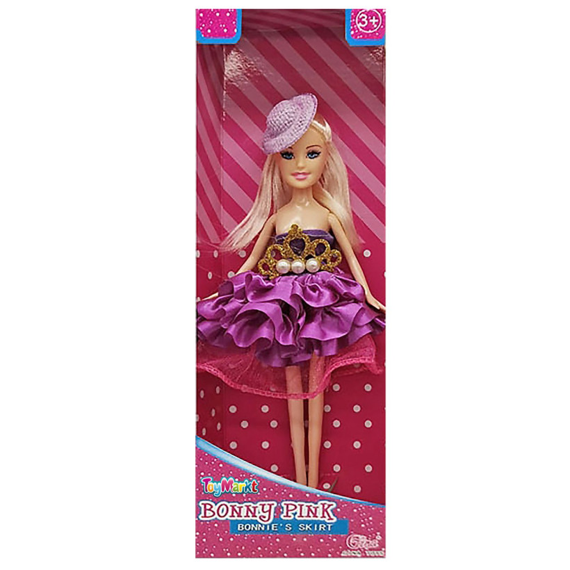 Κούκλα Μοντέλο Bonny με Καπελάκι 10x29x5cm ToyMarkt 922093 72-2073