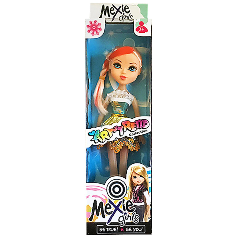 Κούκλα ArtTrend Πλεξούδα Κόκκινη 32x8,5cm ToyMarkt 922124 72-2104