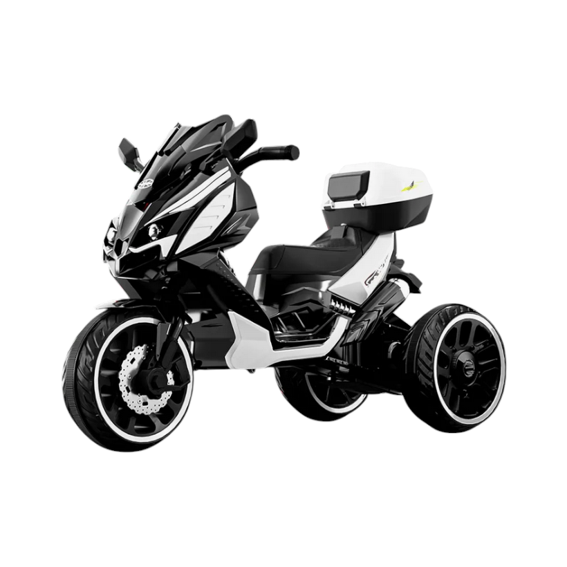 Παιδικό ηλεκτροκίνητο τρίκυκλο scooter - YH-029 - 101151 - White