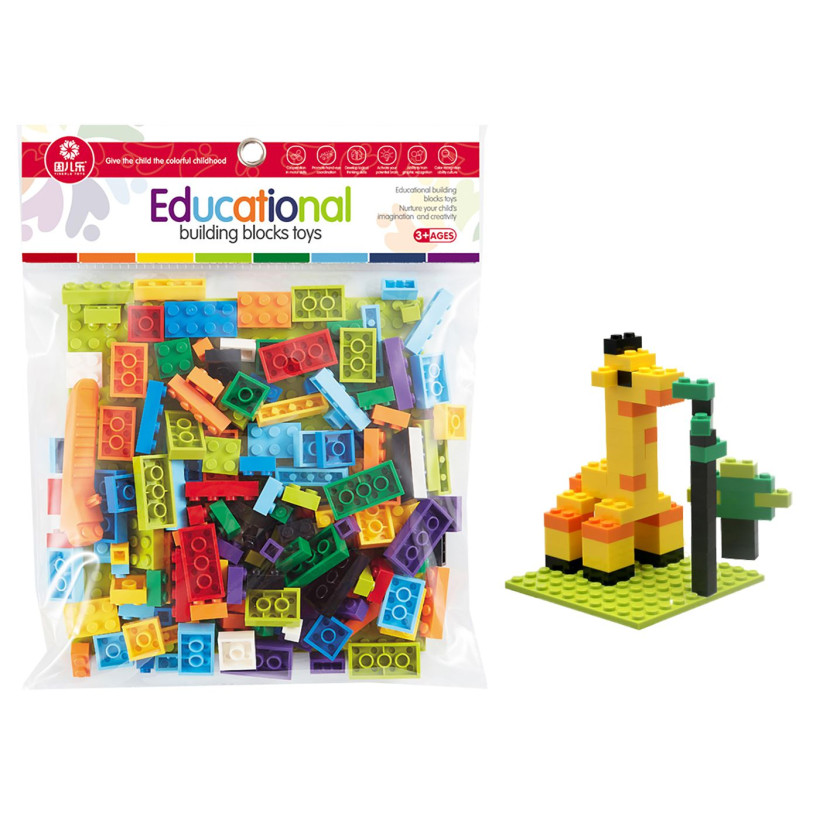 Μικρά Τουβλάκια σε Σακουλάκι 3+ Ετών 24x21cm ToyMarkt 95427 75-407