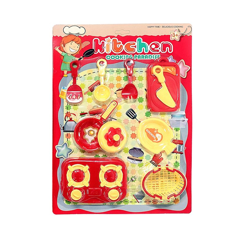 Καρτέλα Κουζινικά με Πετρογκάζ 38x28cm ToyMarkt 971051 77-1031