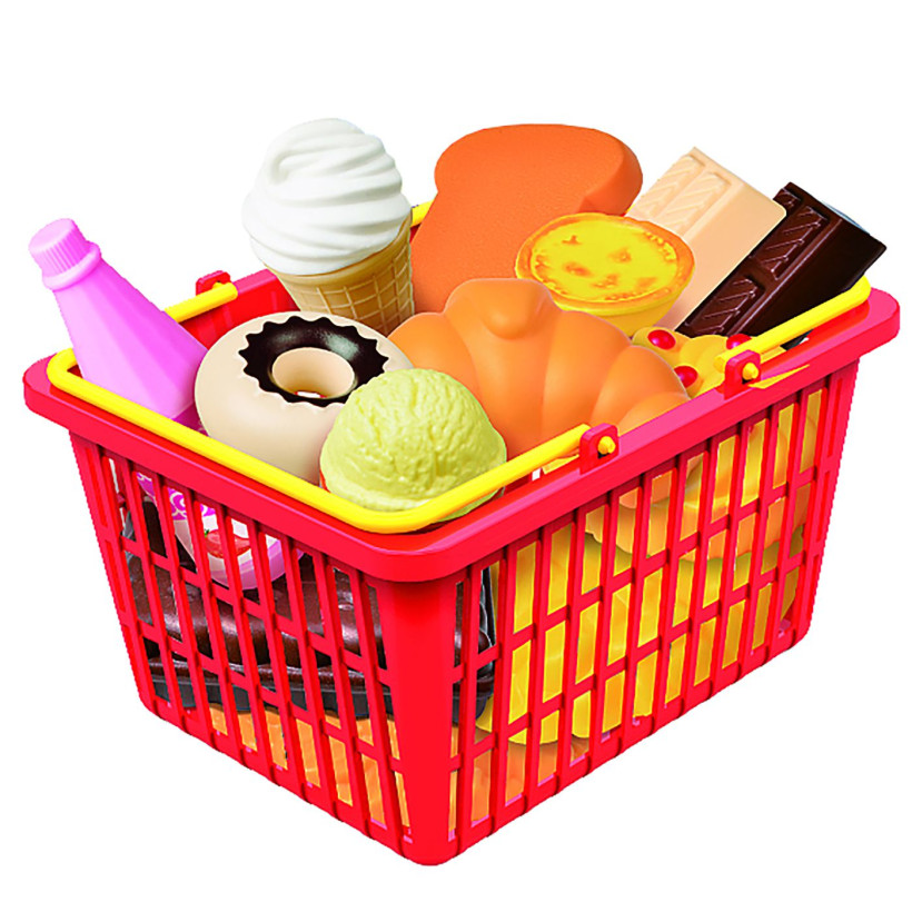 Καλαθάκι Κουζινικά Μικρό Funny Food 16x12x9cm ToyMarkt 971274 77-1254