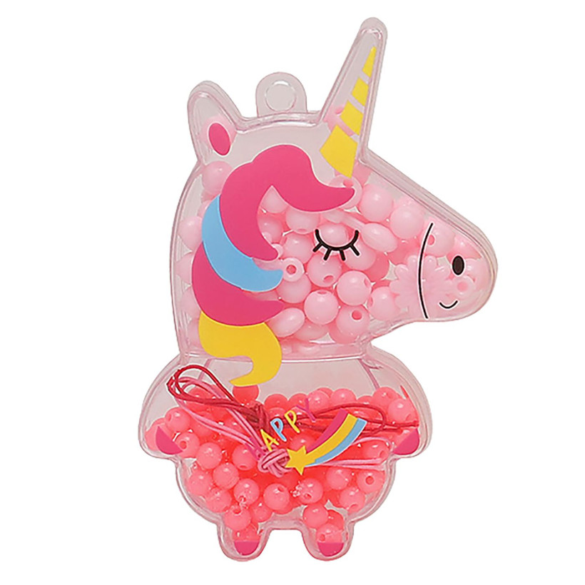 Σετ Χάντρες σε Θήκη-Μονόκερο 13cm ToyMarkt 971299 - 24 ΤΕΜ 77-1279